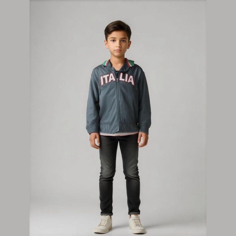 Boys Youth Italia Sports Jacket Size XS